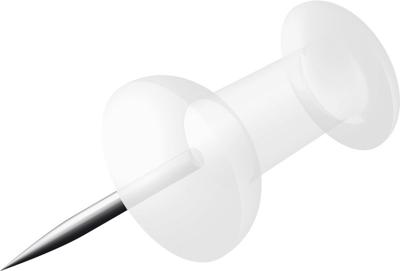 Alco AL-662-22 Pushpins Doosje A 40 Stuks Transparant Alco AL-662-22 Pushpins Doosje A 40 Stuks Transparant