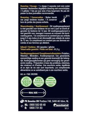 Lucovitaal Complex met Keratine Capsules