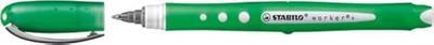STABILO worker+ colorful, Rollerball 0.5 mm, groen, per stuk STABILO worker+ colorful, Rollerball 0.5 mm, groen, per stuk