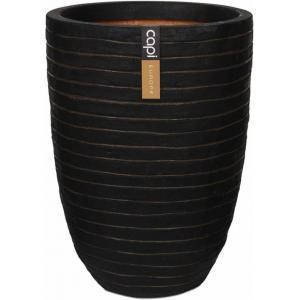 Capi Nature Row NL vase laag 54x52cm bloempot bruin Capi Nature Row NL vase laag 54x52cm bloempot bruin