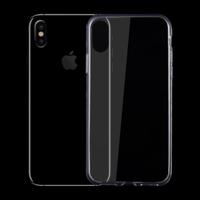 Voor iPhone X / XS 0 75 mm Ultra-thin transparante TPU beschermende Case(Transparent) - thumbnail