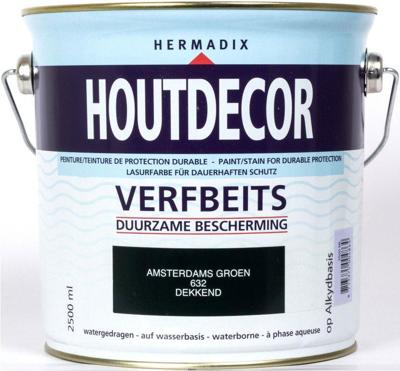 Houtdecor 632 amsterdam groen 2500 ml Hermadix - Hermadix
