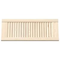 VidaXL Kastdeur met lamellen 69x29,5 cm massief grenenhout - thumbnail