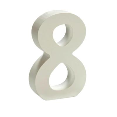 Cijfer Pincello 8 Wit 2 x 16 x 14,5 cm (24 Stuks)