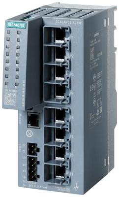 Siemens 6GK52080BA002AC2 6GK5208-0BA00-2AC2 Netwerk switch 10 / 100 MBit/s Siemens 6GK52080BA002AC2 6GK5208-0BA00-2AC2 Netwerk switch 10 / 100 MBit/s