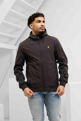 Lyle & Scott Softshell Jas Heren Donkergrijs - Maat S - Kleur: Donkergrijs | Soccerfanshop