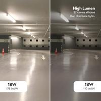 Set van 2 LED TL Buizen 120 cm - T8 (G13) - 18 Watt 3150 lumen - 175lm/W - High lumen - vervangt 105W (105W/840) - 4000K - flikkervrij - thumbnail