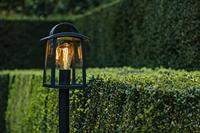 Lutec Leuke tuinlampKelsey zwart M - 7273605012 - thumbnail