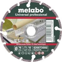 Metabo Diamant-doorslijpschijf | 76x10, 0 mm |Universal | professional - 626873000 - thumbnail