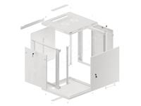 Lanberg WF01-6612-00S rack 12U Wandrek Grijs - thumbnail