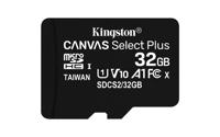 Micro SD geheugenkaart met adapter Kingston exFAT Inhoud 32 GB - thumbnail