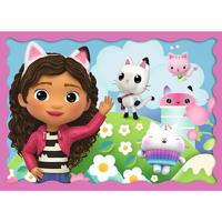Trefl Gabby's Dollhouse 4in1 Puzzel 35-70 Stukjes - thumbnail
