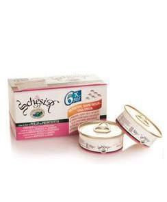 SCHESIR Kipfilet met ham in gelei - nat kattenvoer - 6x50g