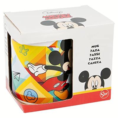 Mok Mickey Mouse Happy smiles Blauw Rood Keramisch 350 ml Mok Mickey Mouse Happy smiles Blauw Rood Keramisch 350 ml
