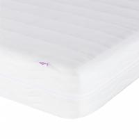 Bed met matras fluweel donkergrijs 90x200 cm - thumbnail