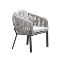 Zaragosa Dining Tuinstoel Carbon Black/Valley Sand Garden Impressions - Garden impressions - thumbnail