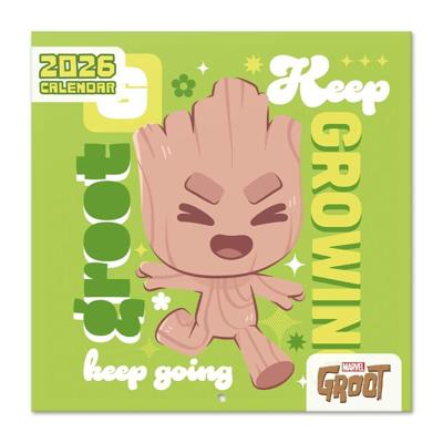 Marvel I am Groot Kalender 2026