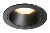 SLV InbouwspotNuminos XL zwart 3000K - 40gr - 1009939 - thumbnail
