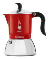 Italiaanse Koffiepot Bialetti FIAMMETTA INDUCTI Rood Roestvrij staal 2 Koppar - thumbnail