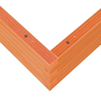 Plantenbak 100x100x23 cm massief grenenhout wasbruin Plantenbak 100x100x23 cm massief grenenhout wasbruin