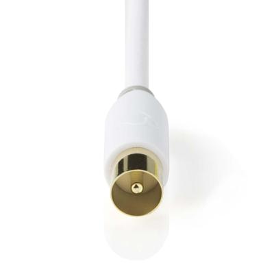 Coaxkabel 90 dB | IEC (coax) male - IEC (coax) male | 5,0 m | Wit