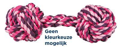 Trixie Denta Leuk Touw Dumbbell voor Hond, 20 cm,
