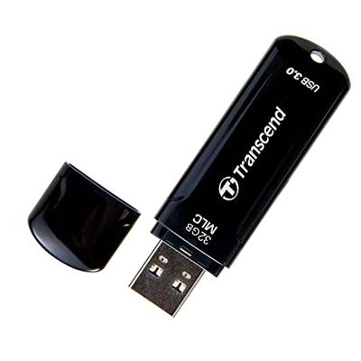 Transcend JetFlash™ 750K USB-stick 64 GB Zwart TS64GJF750K USB-A 3.2 Gen 1