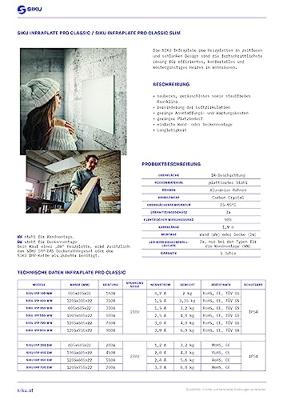 SIKU Ip-Pro Infraroodpaneel 160 W 2 m² Wit