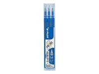 Pilot gelroller Frixion Ball Clicker, blister van 4 stuks (1 gelroller + 3 vullingen), blauw - thumbnail