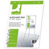 Q-CONNECT flip-overblok, ft 585 x 810 mm, 60 g/m², blanco, 40 vel - thumbnail