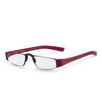 Leesbril Porsche Design P8801-Titanium/Rood-+3.00 - thumbnail