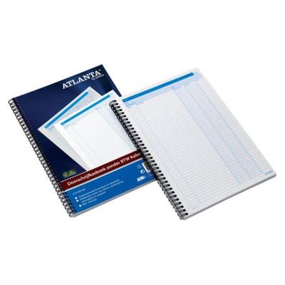 Doorschrijfkasboek Djois Atlanta met kopie (carbon) A4 2 geldkolomme.. | 5 stuks Doorschrijfkasboek Djois Atlanta met kopie (carbon) A4 2 geldkolomme.. | 5 stuks