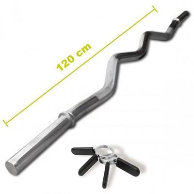 EZ Curlstang - Focus Fitness - 120cm - 30mm EZ Curlstang - Focus Fitness - 120cm - 30mm