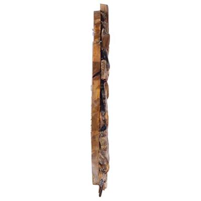 VidaXL Wandspiegel rond 40 cm teakhout VidaXL Wandspiegel rond 40 cm teakhout