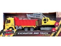 VROOM Truck en Graafmachine - thumbnail