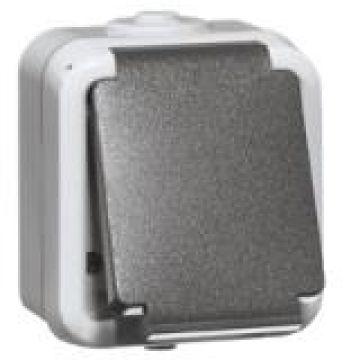 PEHA by Honeywell 306111 Wandcontactdoos Compleet 1-voudig Grijs 1 stuk(s)