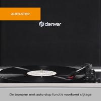 Denver VPR-250 Platenspeler Lichtgrijs (zijdeglans) - thumbnail