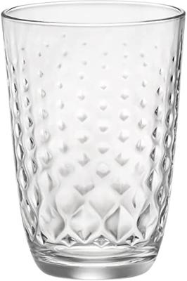 Bormioli Rocco Longdrinkglazen Glit Transparant - 390 ml - 6 stuks Bormioli Rocco Longdrinkglazen Glit Transparant - 390 ml - 6 stuks