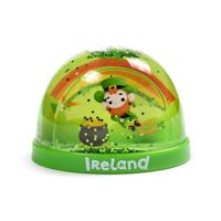 Iers Geluk Ierland Medium Glitter Sneeuwbol - thumbnail
