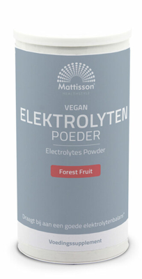 Mattisson Healthstyle Vegan Elektrolyten Poeder Forest Fruit