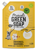 Marcel's Green Soap Wasmiddel kleur - vanilla cotton - navulling - 1 liter - thumbnail