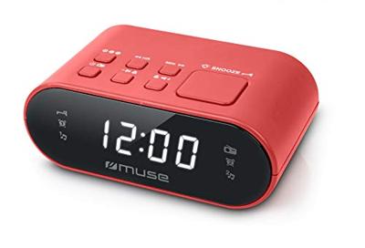 Muse FM wekkerradio, rood