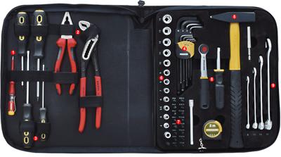 Proxxon Universal - Werkzeugtasche 23670 Gereedschapstas (met inhoud) Professioneel (b x h x d) 335 x 70 x 300 mm