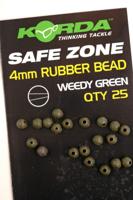 Korda Safe Zone 4mm Rubber Bead 25 stuks Weed - thumbnail