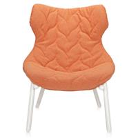 Kartell Foliage Fauteuil Trevira Oranje - thumbnail