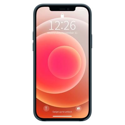 Valenta Leather Back Cover Snap Luxe Apple iPhone 12 Mini Blue