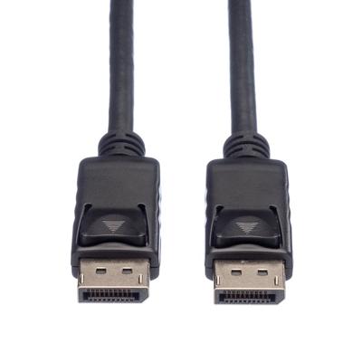 ROLINE DisplayPort Kabel, DP M/M, LSOH, zwart, 10 m ROLINE DisplayPort Kabel, DP M/M, LSOH, zwart, 10 m