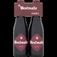 Westmalle Trappist Dubbel Fles 4 x 330ML bij Jumbo - thumbnail