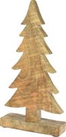 Kerstboom van hout 33 cm - thumbnail