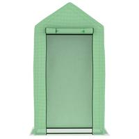 VidaXL Kas met stalen frame 0,5 m² 1x0,5x1,9 m - thumbnail